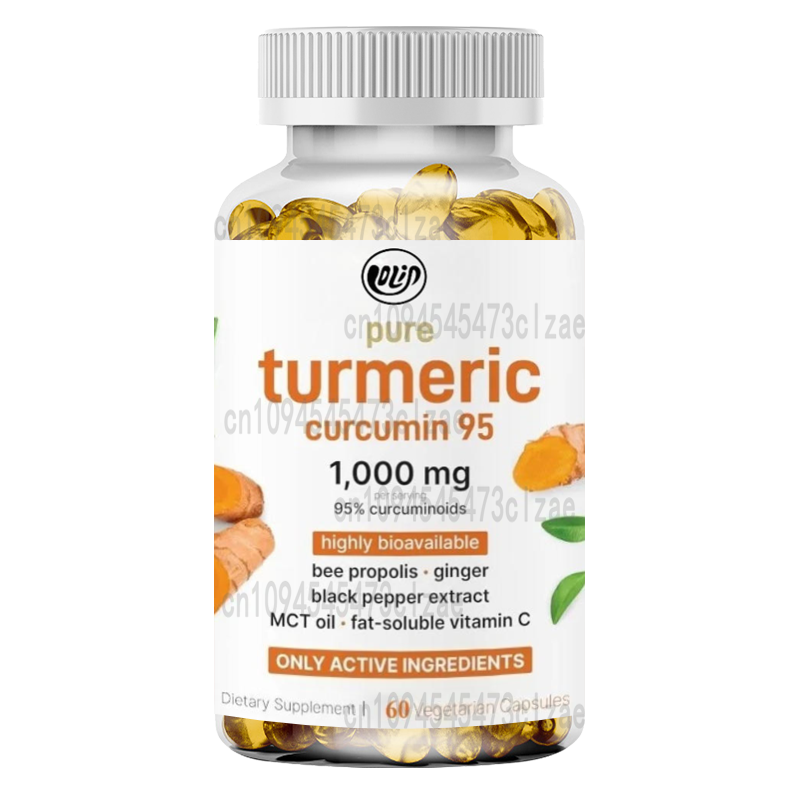 Turmeric Curcumin Capsule - Добавка куркумы, 1000 мг, с 95%