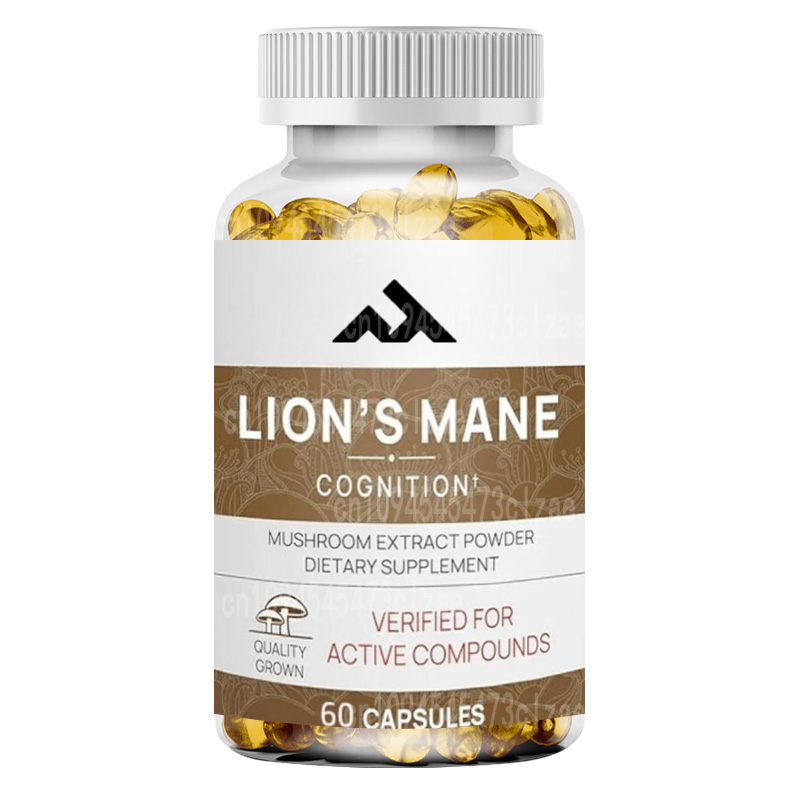 Lion Mane Mushroom - Капсулы с экстрактом гриба Львиная грива