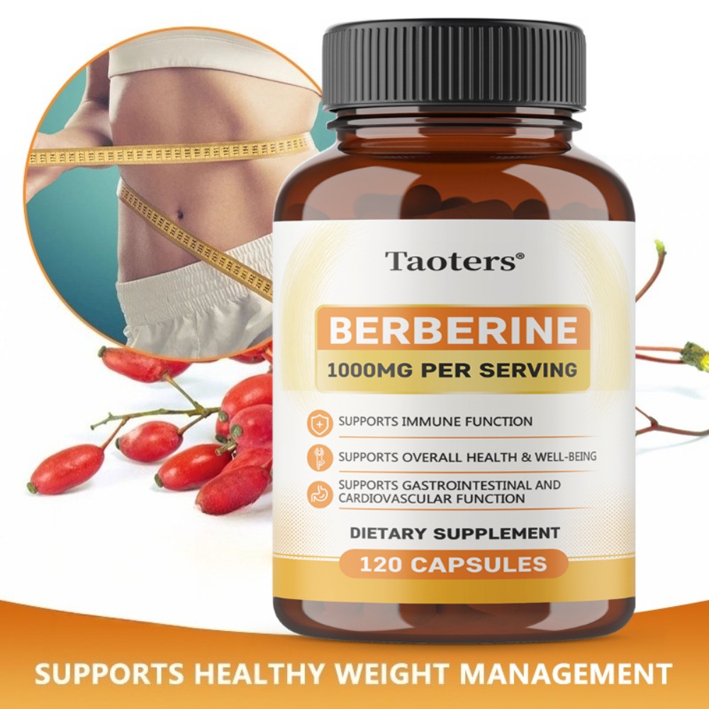 Berberine Hcl Capsule - Берберин для поддержания метаболизма и нормального