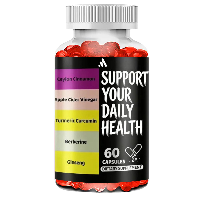 Turmeric Curcumin Capsule - Капсулы с яблочным уксусом, содержащие куркуму,