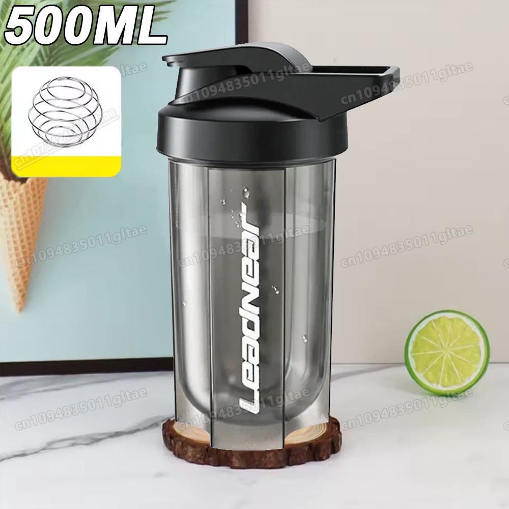 Protein Shaker Bottle - 500 мл портативный шейкер для протеинового