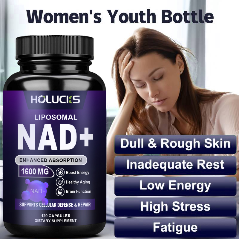 Resveratrol Capsule Anti Aging - Липосомальная добавка NAD+ с ресвератролом, улучшает
