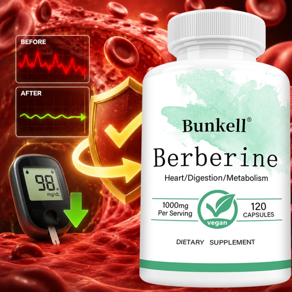 Berberine Hcl Capsule - Берберин гидрохлорид, 1000 мг в одной