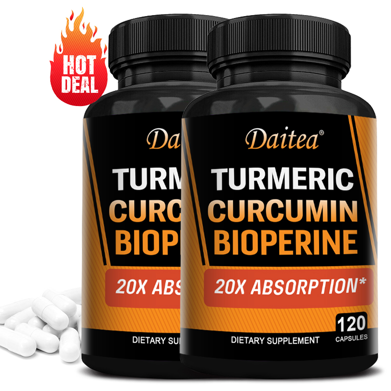 Turmeric Curcumin Capsule - Капсулы с куркумином 2500 мг, 95%