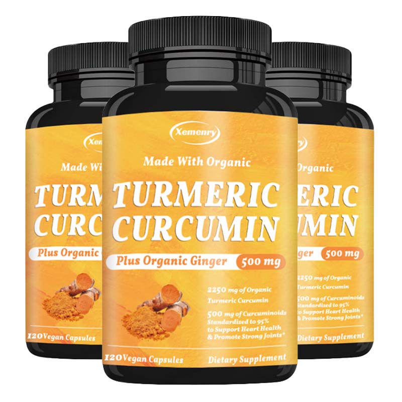 Turmeric Curcumin Capsule - Куркума Куркумин с черным перцем для