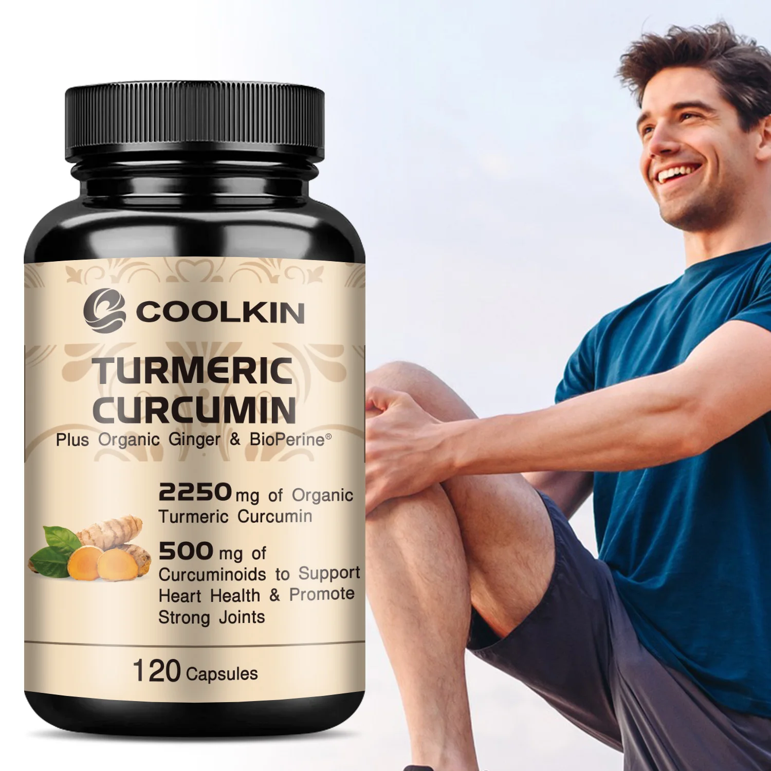 Turmeric Curcumin Capsule - Куркума-кукума — с 95% куркуменом, бифорином
