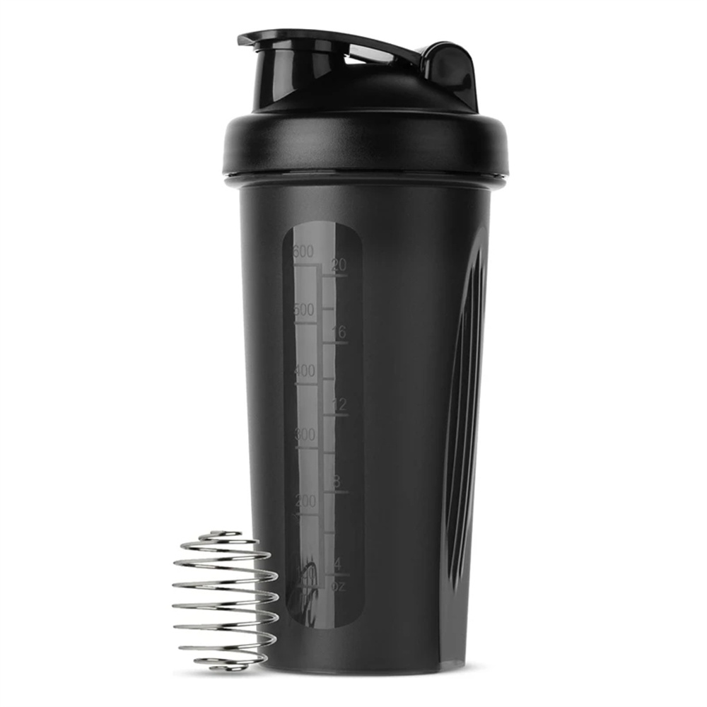 Protein Shaker Bottle - Портативный шейкер для протеина, 600 мл,
