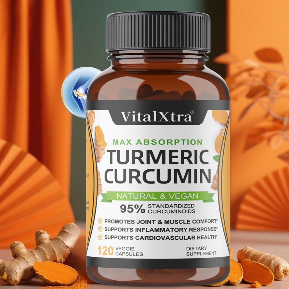 Turmeric Curcumin Capsule - Капсулы с куркумином и черным перцем