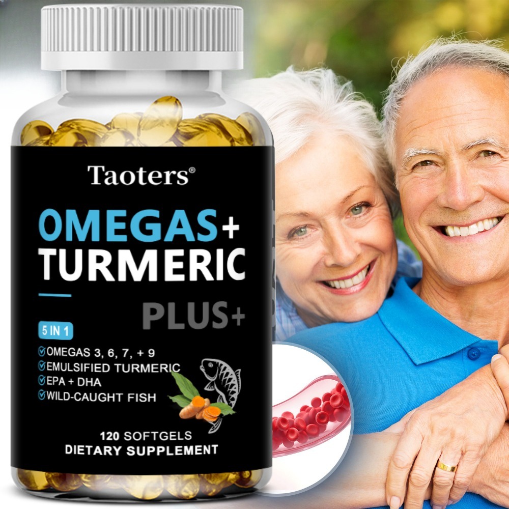 Turmeric Curcumin Capsule - БАД Omega 3 6 9 Plus