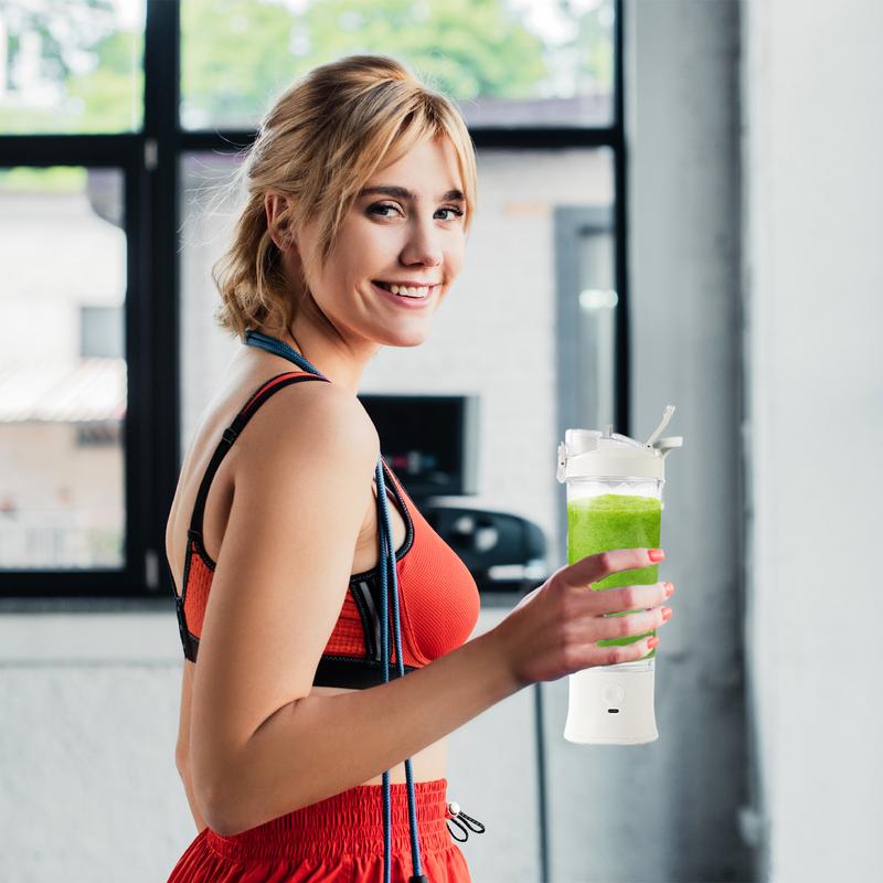 Портативный блендер для смузи, – обзор и цена Protein Shaker Bottle