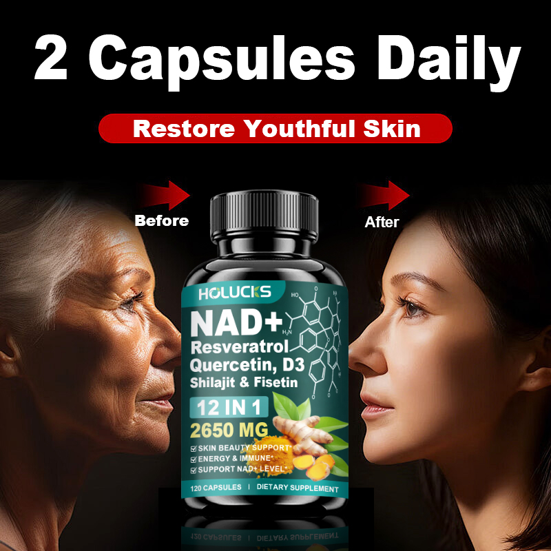 Капсулы Pure Anti-Aging NAD+ с – обзор и цена Resveratrol Capsule Anti Aging