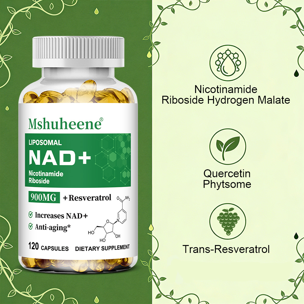 Капсулы NAD+ Booster с кверцет – обзор и цена Resveratrol Capsule Anti Aging