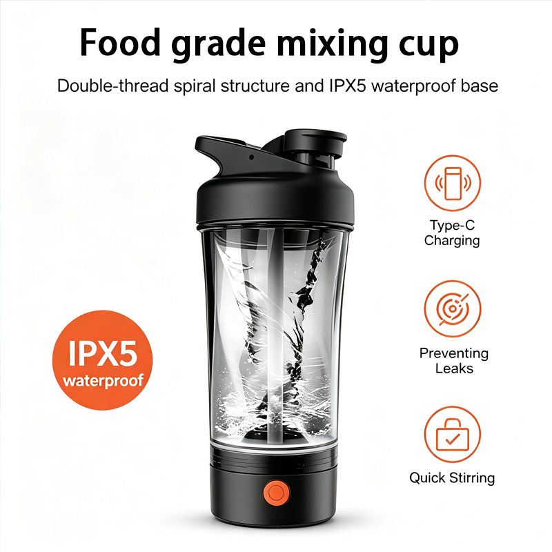 Электрический шейкер-бутылка,  – обзор и цена Protein Shaker Bottle