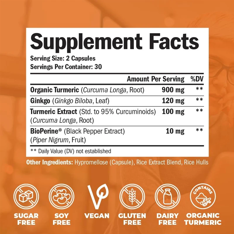 Органическая добавка куркумы с – обзор и цена Turmeric Curcumin Capsule