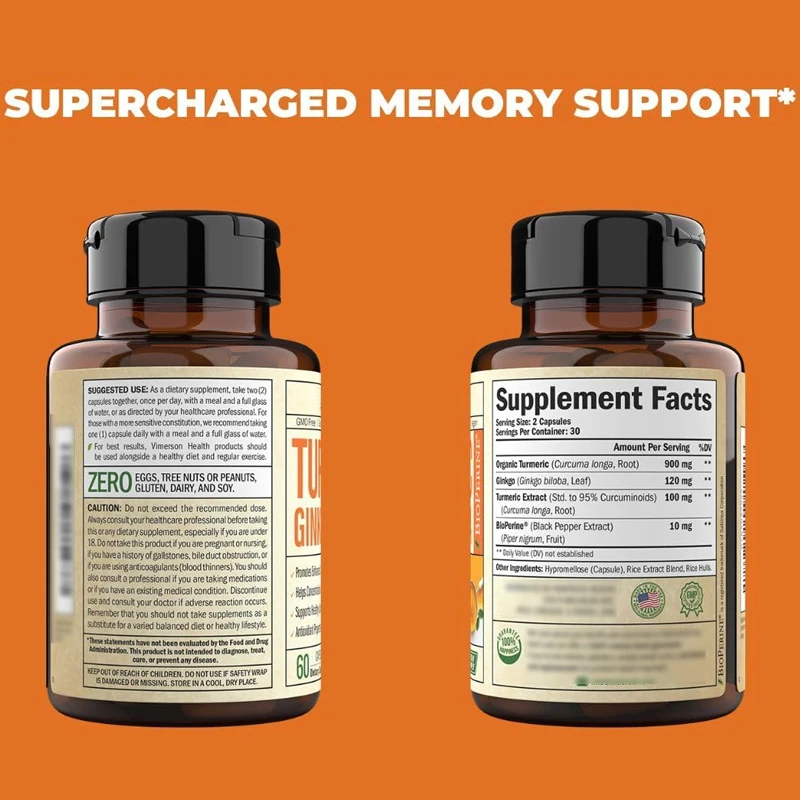 Органическая добавка куркумы с – обзор и цена Turmeric Curcumin Capsule