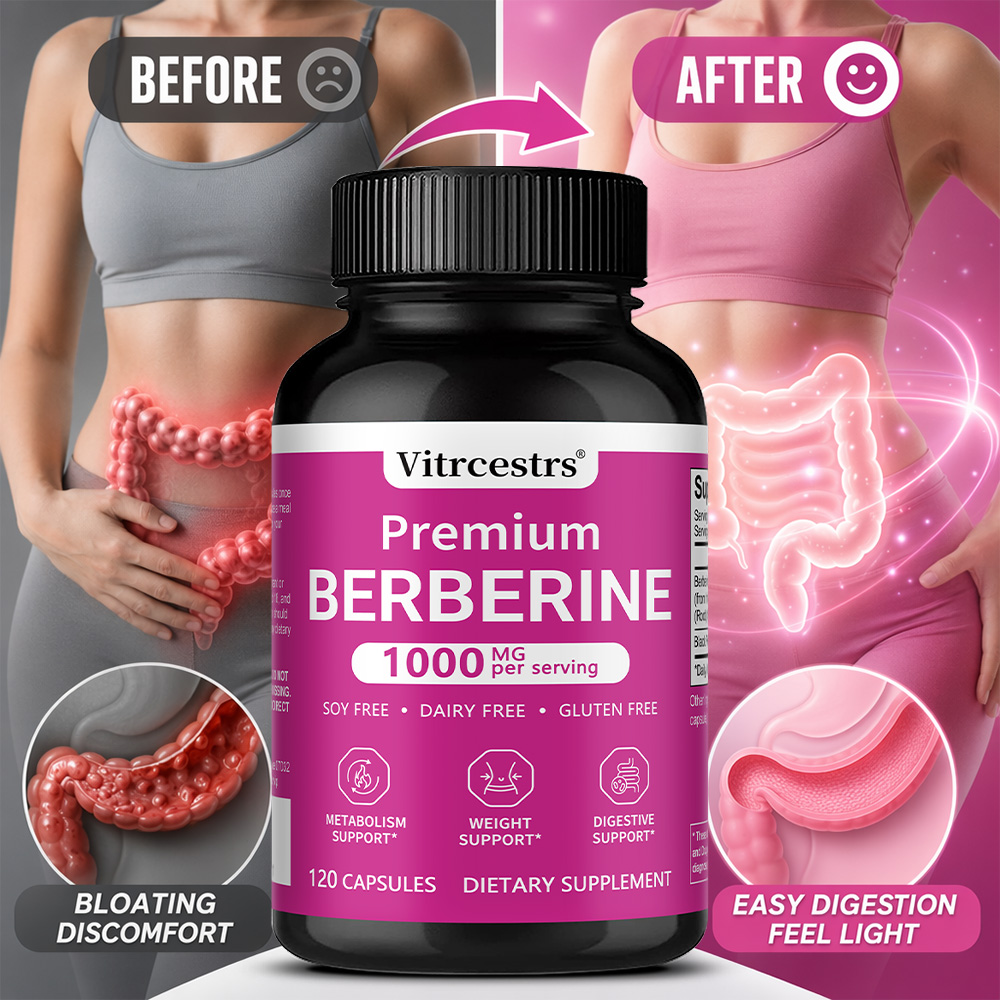 Берберин гидрохлорид, 1000 мг  – обзор и цена Berberine Hcl Capsule