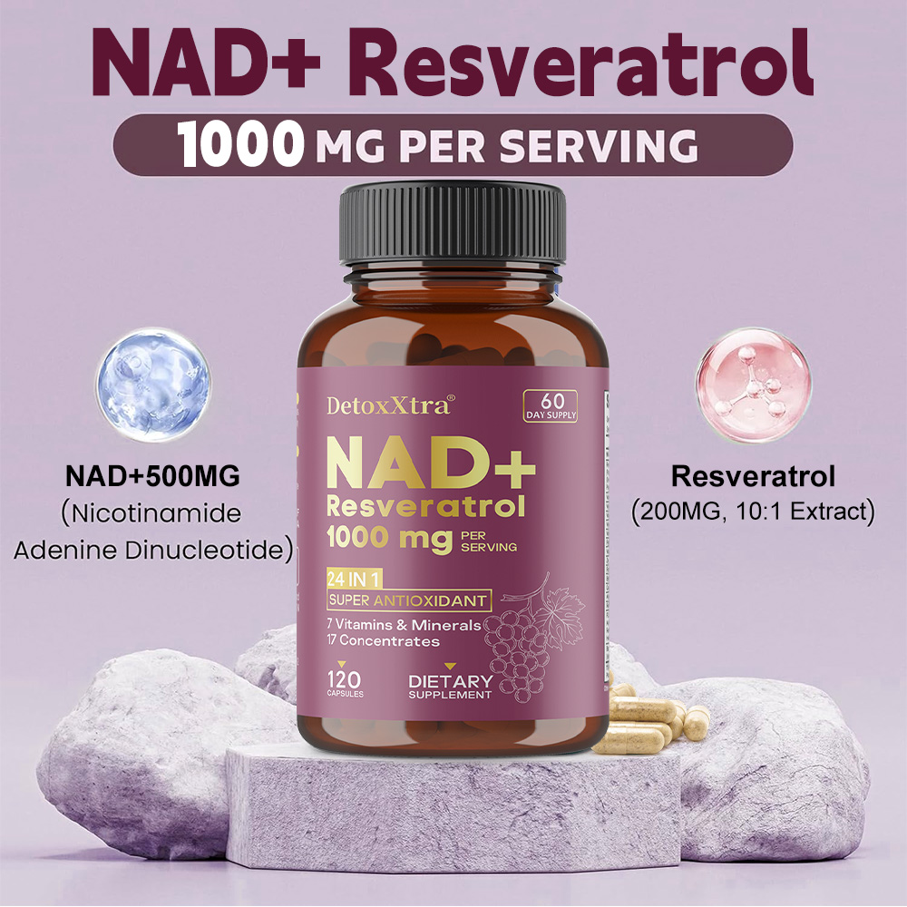 Добавки с НАД+ и ресвератролом – обзор и цена Resveratrol Capsule Anti Aging