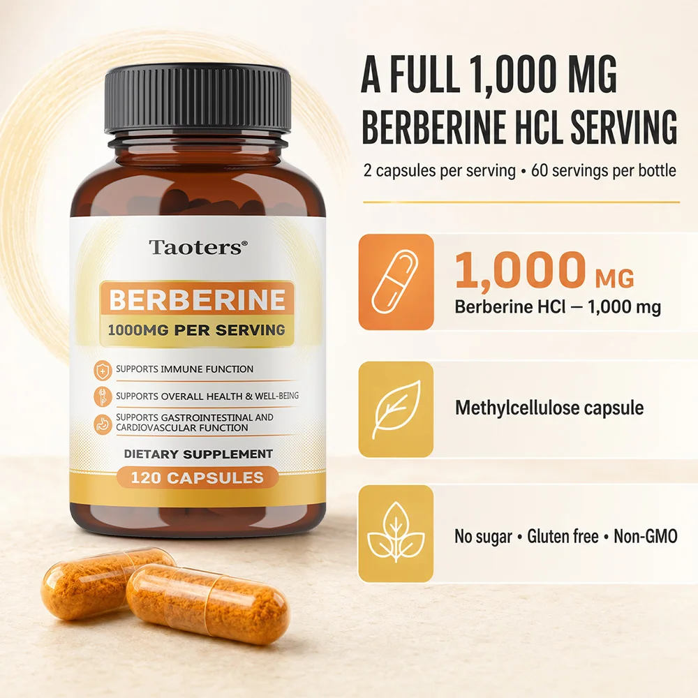 Премиальный берберин гидрохлор – обзор и цена Berberine Hcl Capsule