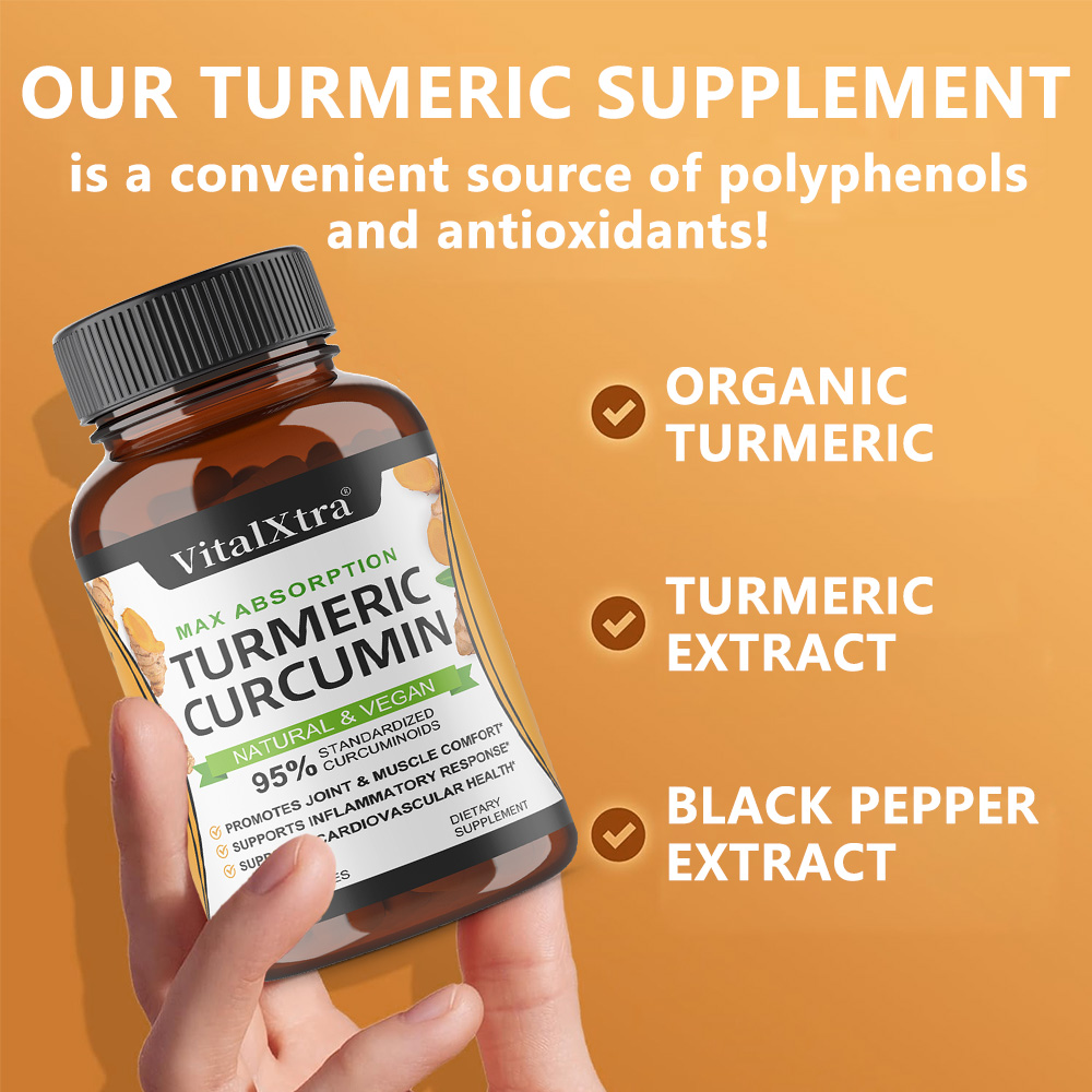 Капсулы с куркумином и черным  – обзор и цена Turmeric Curcumin Capsule