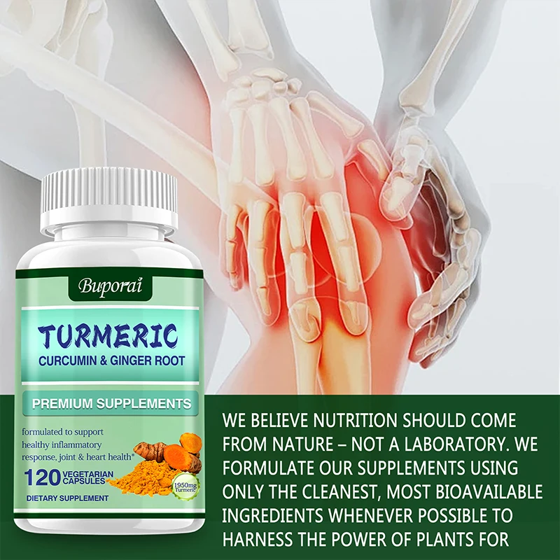 Куркума + корень имбиря — спос – обзор и цена Turmeric Curcumin Capsule