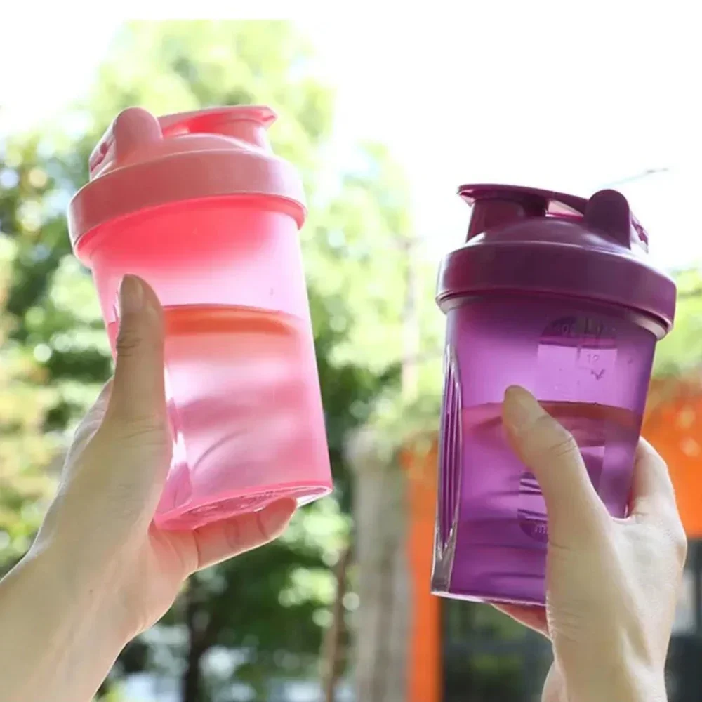 400 мл портативный пластиковый – обзор и цена Protein Shaker Bottle