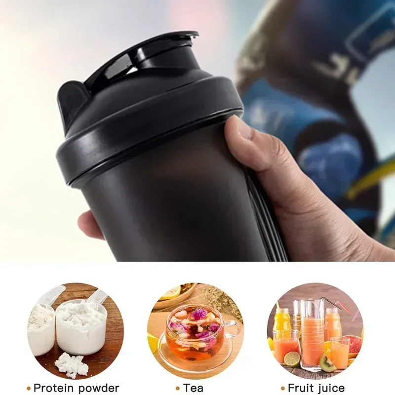 400 мл портативный пластиковый – обзор и цена Protein Shaker Bottle