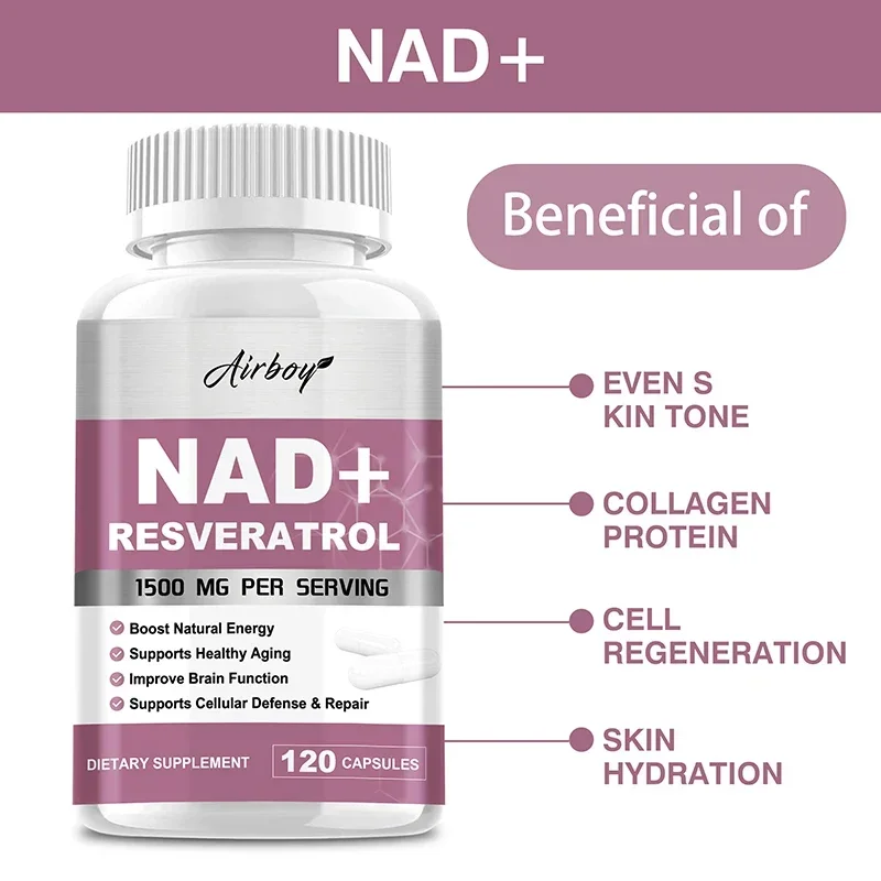 Добавки NAD+ Resveratrol — ест – обзор и цена Resveratrol Capsule Anti Aging
