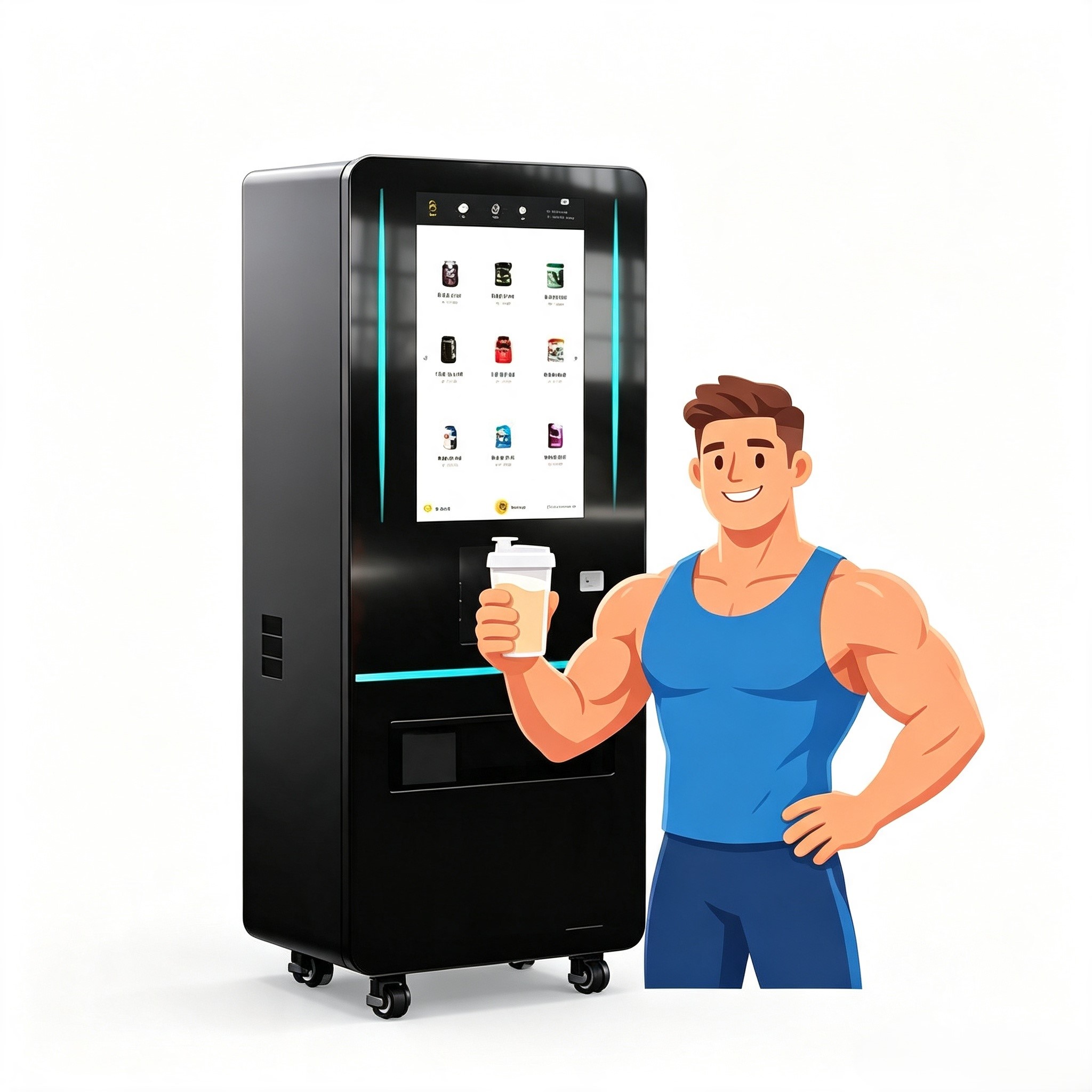 Умный автомат по продаже сывор – обзор и цена Fitness Nutrition Protein