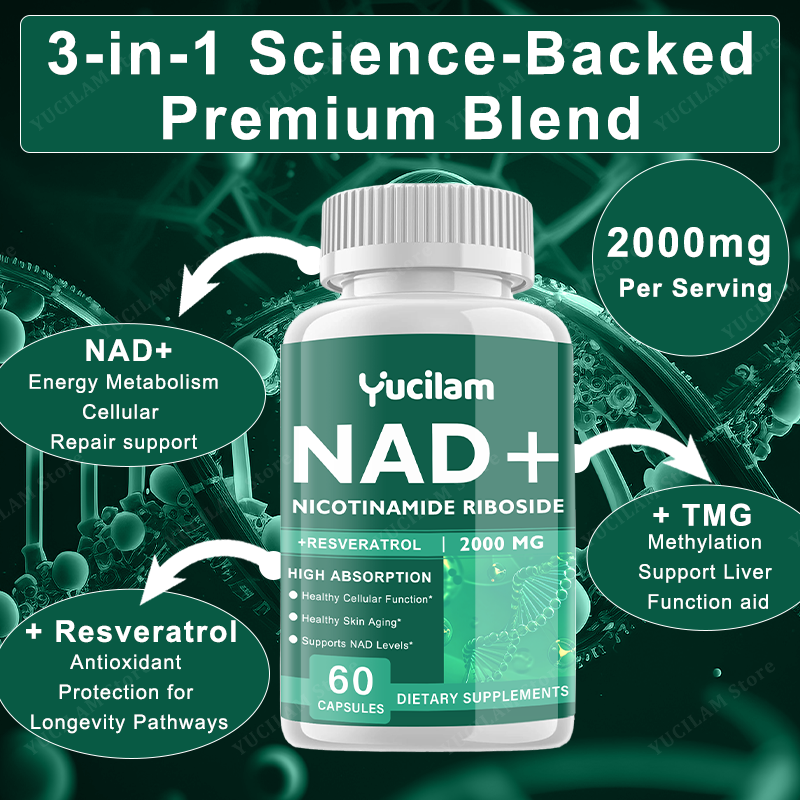 Добавка NAD+ Resveratrol — ант – обзор и цена Resveratrol Capsule Anti Aging